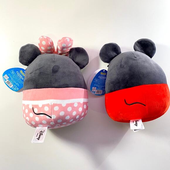Squishmallow Disney Mickey Mouse Minnie Mouse 7.5" Plush Stuffed Animal Kellytoy - Picture 3 of 12